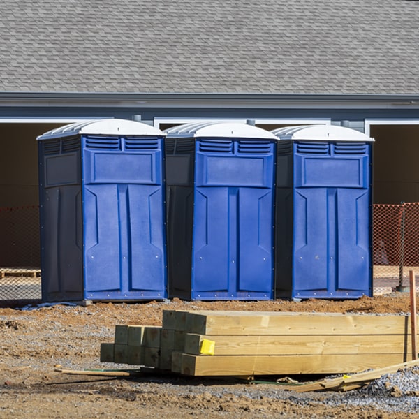 what is the cost difference between standard and deluxe porta potty rentals in Sparland